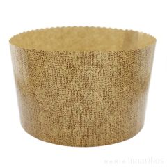 Moldes de papel fino para panettone 17 x 11 cm (1 kg) (10)