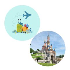 Pack papeles comestibles burn Viaje Disney 17 cm - María Lunarillos