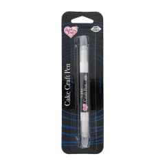 Rotulador comestible doble punta azul real Food Art Pen - Rainbow Dust
