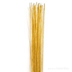 Alambres dorados para flores nº 24 (50) - Culpitt