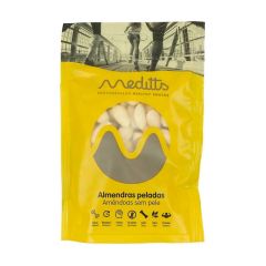 Almendras peladas 125 g - Sin gluten - Meditts