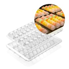 Alveolos de plástico para 36 macarons (2)