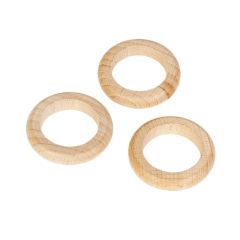 Anillas de madera natural (3) - Grapat