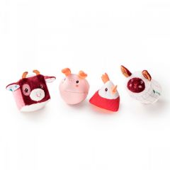 Animales de la granja con sonajeros (4) - Lilliputiens