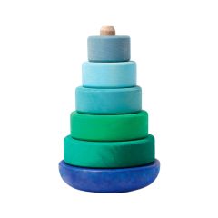 Apilable de madera torre azul - Grimm's