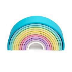Arcoíris de colores pastel de silicona (12) - Dëna