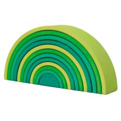 Arcos de madera Arcoíris verde Meadow Green (12) - Grimm's