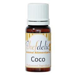 Aroma de coco 10 ml - Sin gluten - Chefdelíce