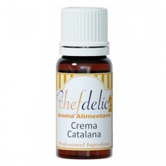 Aroma de Crema Catalana 10 ml - Sin gluten - Chefdelíce