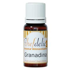 Aroma de granadina 10 ml - Sin gluten - Chefdelíce
