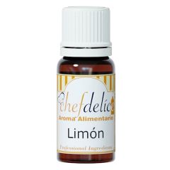Aroma de limón 10 ml - Sin gluten - Chefdelíce