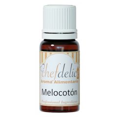 Aroma de melocotón 10 ml - Sin gluten - Chefdelíce