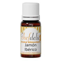 Aroma de jamón ibérico 10 ml - Sin gluten - Chefdelíce