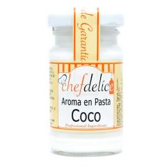 Aroma de coco en pasta 50 g - Sin gluten - Chefdelíce
