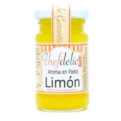 Aroma de limón en pasta 50 g - Sin gluten - Chefdelíce
