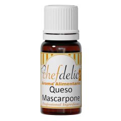 Aroma de queso mascarpone 10 ml - Sin gluten - Chefdelíce