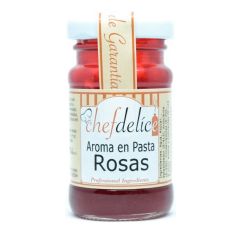 Aroma de rosas en pasta 50 g - Sin gluten - Chefdelíce