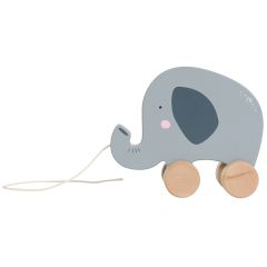 Arrastre de madera elefante - Little Dutch