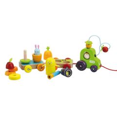 Arrastre de madera tractor con actividades - Vilac