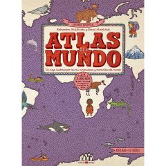 Atlas del mundo edición púrpura - Aleksandra Mizieliríska y Daniel Mizieliríski - Maeva