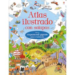 Atlas ilustrado con solapas