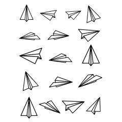 Oblea de Aviones (A4) - María Lunarillos