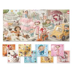 Baby Puzle La Ciudad 32 piezas - Ludattica