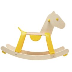 Balancín de madera caballo amarillo - Djeco