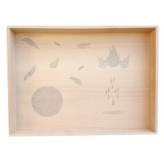 Bandeja de madera de haya - Grapat