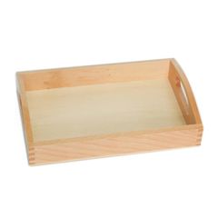 Bandeja de madera mediana 34 cm - Montessori