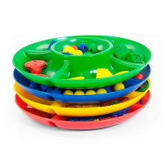 Bandejas de colores para clasificar Flor (4) - Miniland