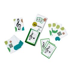 Baraja musical con 45 cartas Musi•Notes - Música Viva