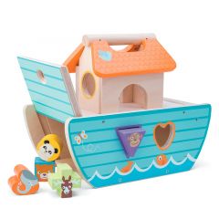 Encajable barco de madera Arca de Noé - Le Toy Van