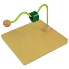 Guía horizontal ondulada de madera - Montessori