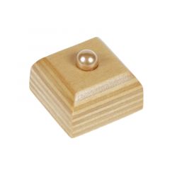 Base de madera para 1 perla - Montessori