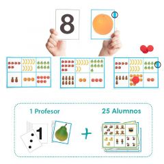 Bingo: descubrir del 1 al 10 - Akros