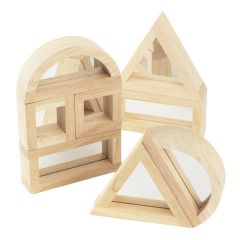 Bloques de madera espejo (8) - TickiT
