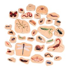 Bloques de madera Insectos (33) - TickiT