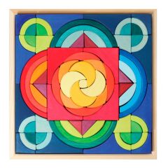 Bloques de madera Arcos en cuadrado (81) - Grimm's