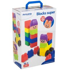 Bloques y personajes 32 piezas - Miniland