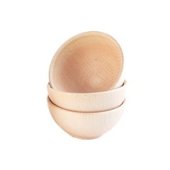 Boles de madera natural 7 cm (3) - TickiT