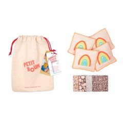 Bolsas de tela sensoriales (4) - Petit Boum