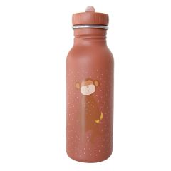 Botella acero inoxidable marrón mono 500 ml - Trixie