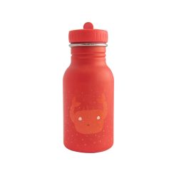 Botella acero inoxidable roja cangrejo 350 ml - Trixie
