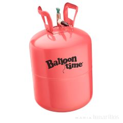 Botella de helio desechable