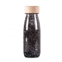 Botella sensorial flotante negra Float Bottle - Petit Boum