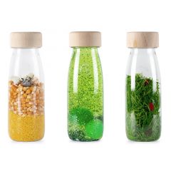 Botellas sensoriales Life Float, Sound y Spy Bottles (3) - Petit Boum