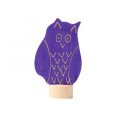 Figura búho de madera para calendario anual circular y para espiral - Grimm's