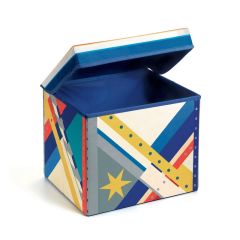 Caja de almacenamiento con asiento cohete - Djeco
