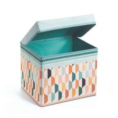 Caja de almacenamiento con asiento oriente - Djeco